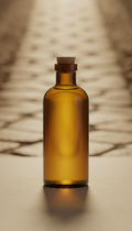 Golden Turmeric Herbal Elixir Bottle